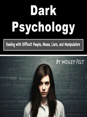 cover image of Dark Psychology